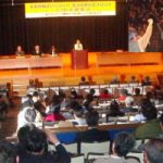 米軍再編はいらない!!憲法改悪を許さない全国集会(社会文化会館 前段行動・衆議員会館)