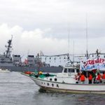 米海軍イージス艦の新潟港入港反対行動(新潟港)