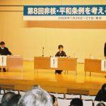 第8回非核・平和条例を考える全国集会(01月26日～27日 社会文化会館・田町交通ビル)