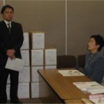 「フッ素洗口ガイドライン」の撤回を求める要請署名提出行動(厚労省・文科省)