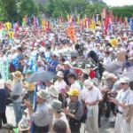 原子力空母の横須賀母港化を許さない全国集会(2008年07月19日 横須賀ヴェルニー公園)