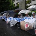 原爆症認定訴訟原告の厚生労働省前座り込み・集会(09月29日～10月03日 厚労省前・参議員会館)