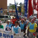 「5・15沖縄平和行進」が7100人の参加で大成功