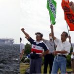 原子力空母の横須賀再入港反対緊急行動に70人が参加