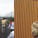 原水禁福島大会で被災地を視察　桜井・南相馬市長と意見交換