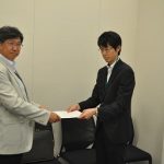 ＭＶ２２オスプレイの配備と飛行問題で申し入れ