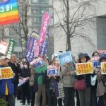 森友疑惑徹底追及!安倍はやめろ！国会前連続行動はじまる