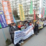 国会開会日行動に450人　今国会での改憲発議を阻止!